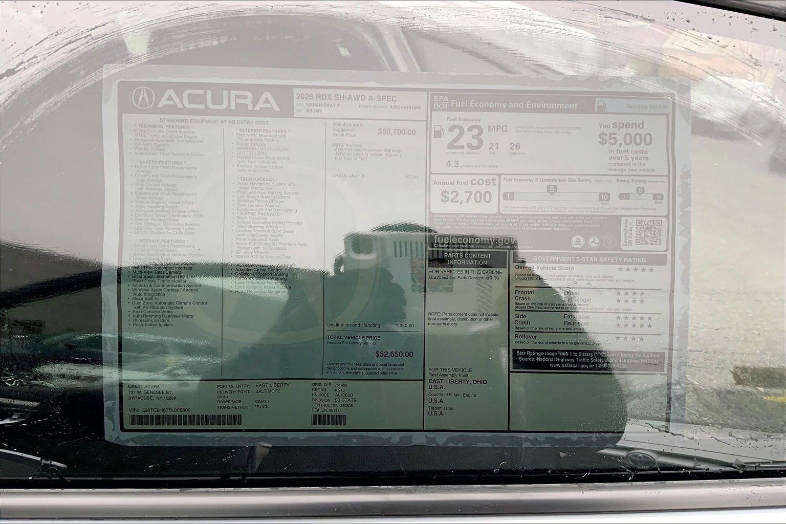 2026 Acura RDX A-Spec Package - Photo 20