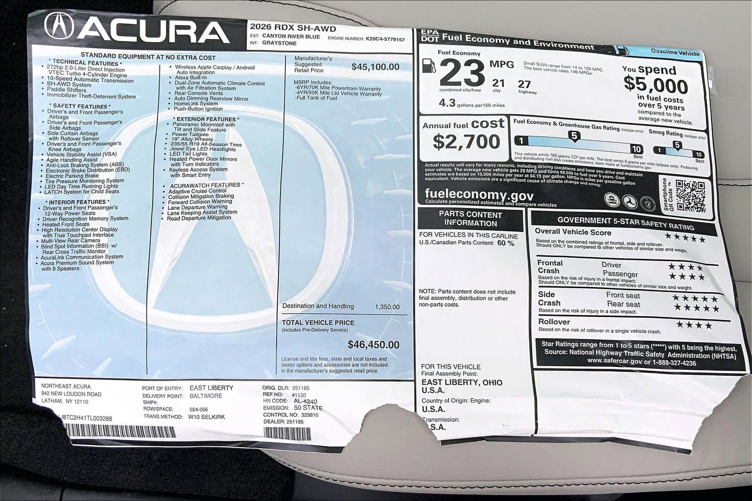 2026 Acura RDX Base - Photo 20
