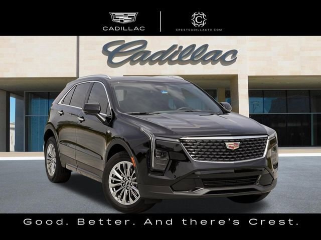 Stellar Black Metallic 2024 Cadillac XT4 Premium Luxury FWD SUV / Crossover Front-Wheel Drive Automatic