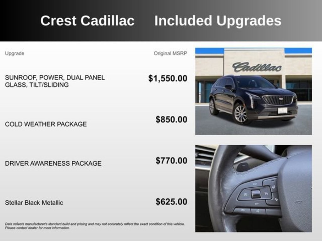 Used 2019 CADILLAC XT4 AWD Premium Luxury SUV