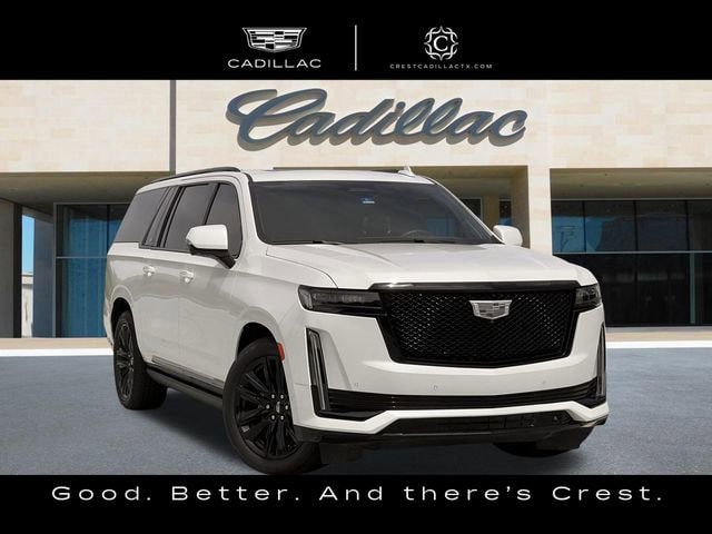 Crystal White Tricoat 2022 Cadillac Escalade ESV Sport Platinum 4WD SUV / Crossover Four-Wheel Drive Automatic