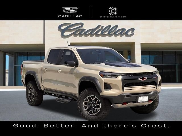 Sand Dune Metallic 2023 Chevrolet Colorado Pickup Truck Four-Wheel Drive Automatic
