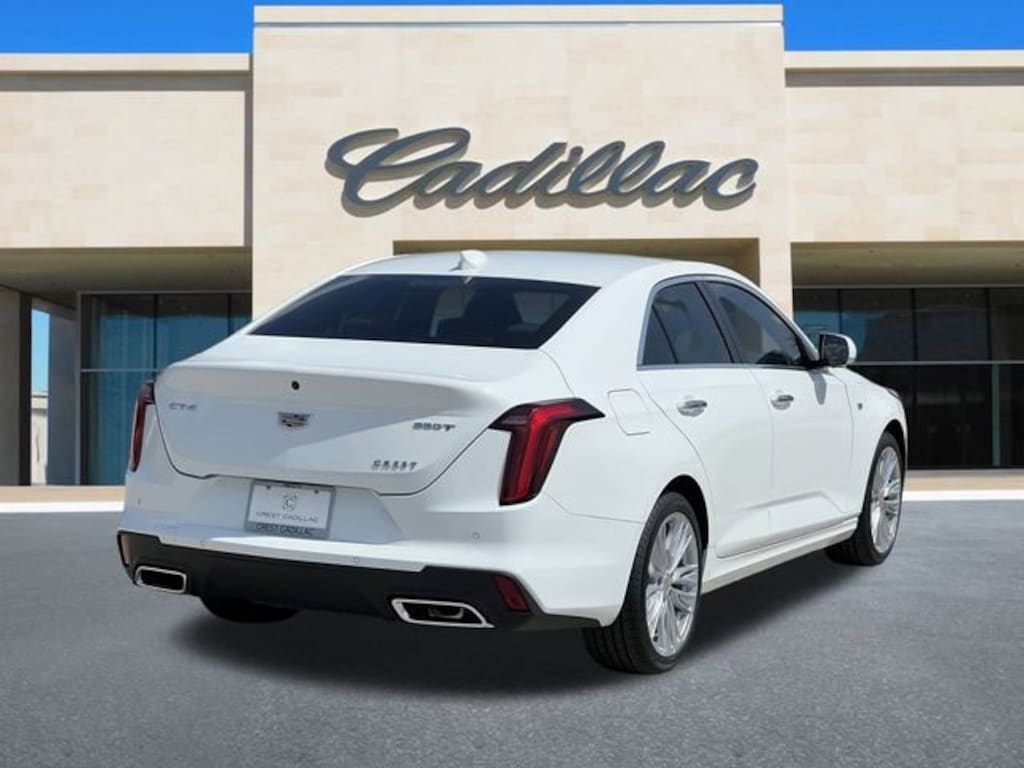 New 2025 CADILLAC CT4 Premium Luxury Sedan