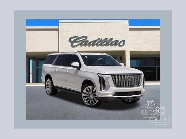 Vibrant White Tricoat 2026 Cadillac Escalade ESV SUV / Crossover Four-Wheel Drive Automatic