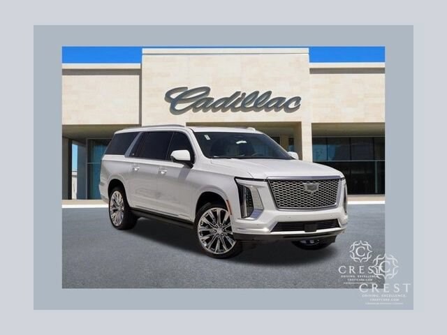 Vibrant White Tricoat 2026 Cadillac Escalade ESV SUV / Crossover Four-Wheel Drive Automatic