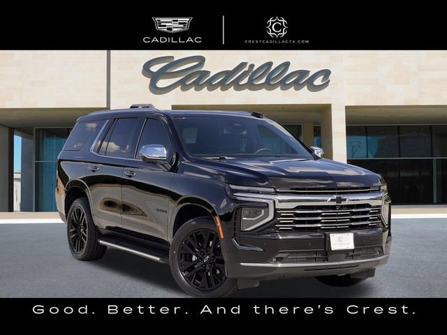 Black 2025 Chevrolet Tahoe SUV / Crossover Four-Wheel Drive Automatic