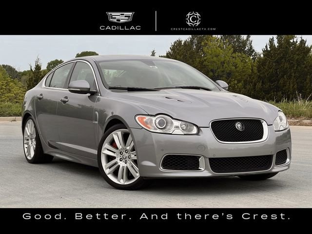 Gray 2011 Jaguar XF XFR RWD Sedan Rear-Wheel Drive Automatic