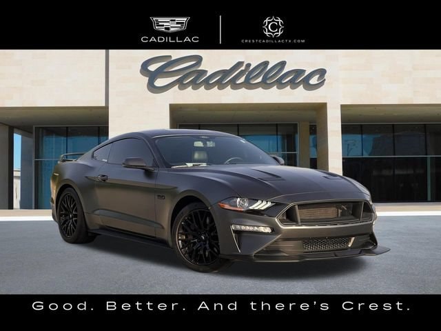 Gray 2020 Ford Mustang Coupe Rear-Wheel Drive Automatic