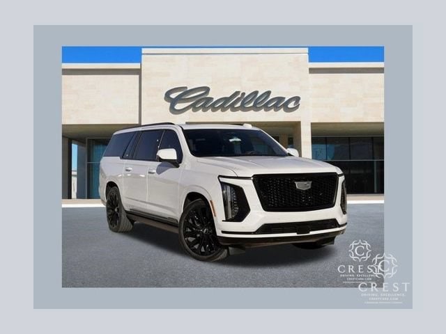 Vibrant White Tricoat 2026 Cadillac Escalade ESV SUV / Crossover Four-Wheel Drive Automatic