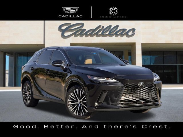 Black 2024 Lexus RX SUV / Crossover All-Wheel Drive Automatic
