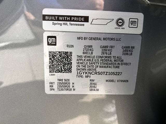 New 2026 Argent Silver Metallic CADILLAC Premium Luxury image 25