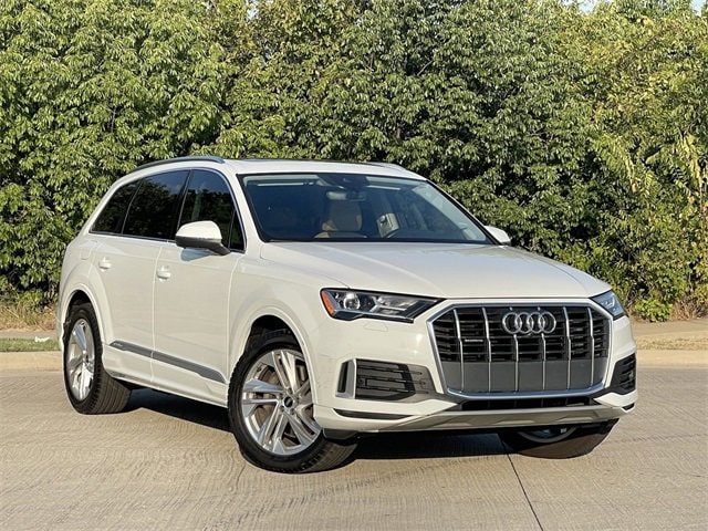 Used 2021 Audi Q7 Premium Plus with VIN WA1LJAF72MD023759 for sale in Frisco, TX