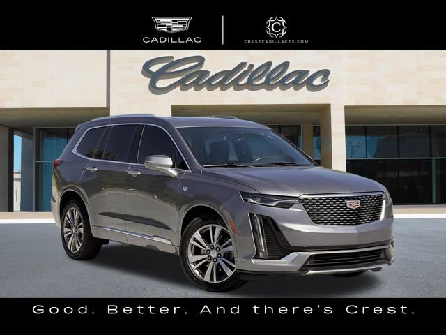 Gray (Satin Steel Metallic) 2022 Cadillac XT6 SUV / Crossover Front-Wheel Drive Automatic