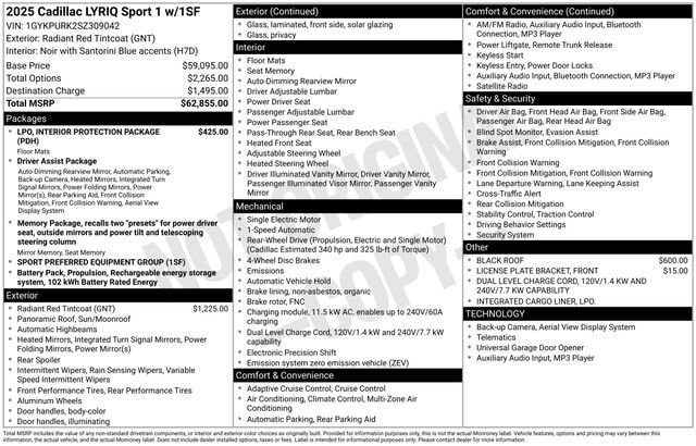 2025 Cadillac LYRIQ Sport 1 - Photo 28