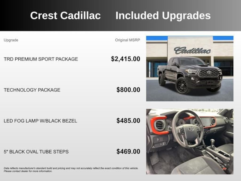 Used 2020 Toyota Tacoma TRD Sport Truck