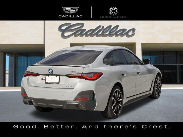 Used 2024 BMW i4 40 with VIN WBY73AW07RFR58435 for sale in Frisco, TX