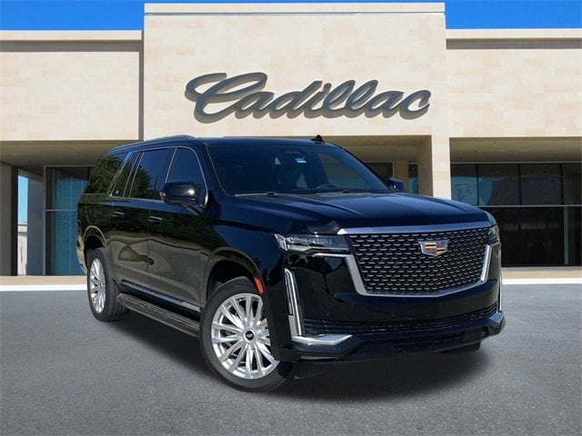 Certified 2021 Cadillac Escalade ESV Luxury with VIN 1GYS3JKL1MR413442 for sale in Frisco, TX