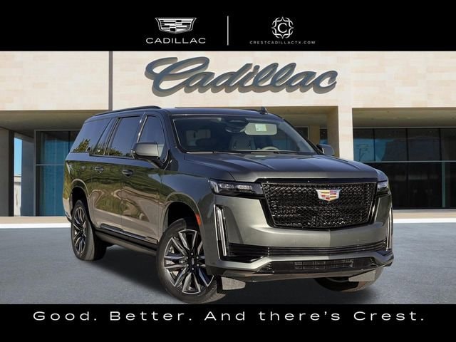 Dark Emerald Metallic 2024 Cadillac Escalade ESV Sport Platinum 4WD SUV / Crossover Four-Wheel Drive Automatic
