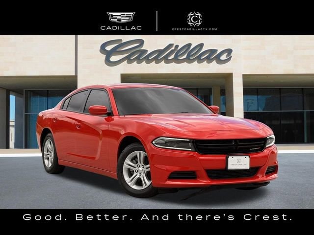 Red 2022 Dodge Charger SXT RWD Sedan Rear-Wheel Drive Automatic