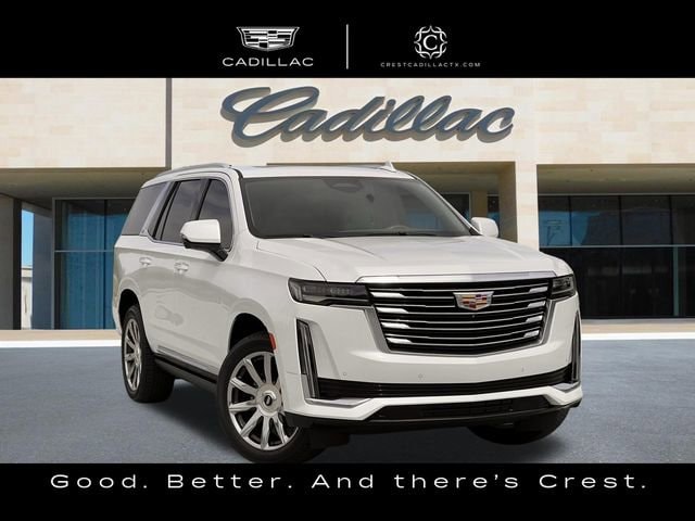 Crystal White Tricoat 2023 Cadillac Escalade Premium Luxury Platinum 4WD SUV / Crossover Four-Wheel Drive Automatic