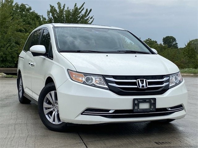 Used 2016 Honda Odyssey EX-L with VIN 5FNRL5H6XGB105631 for sale in Frisco, TX