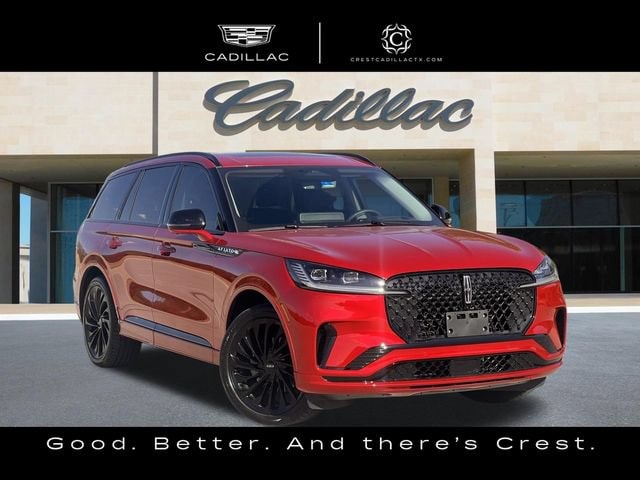 Red 2025 Lincoln Aviator SUV / Crossover All-Wheel Drive Automatic