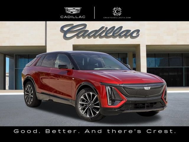 Radiant Red Tintcoat 2025 Cadillac OPTIQ SUV / Crossover All-Wheel Drive Automatic