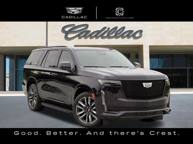 Dark Moon Blue Metallic 2023 Cadillac Escalade Sport Platinum 4WD SUV / Crossover Four-Wheel Drive Automatic