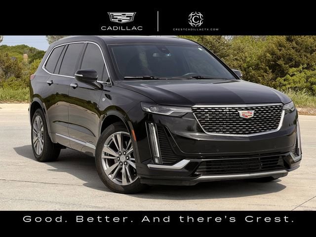 Stellar Black Metallic 2024 Cadillac XT6 Premium Luxury FWD SUV / Crossover Front-Wheel Drive Automatic