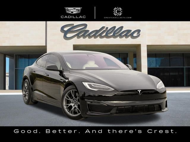 Used 2021 Tesla Model S Plaid with VIN 5YJSA1E64MF453926 for sale in Frisco, TX