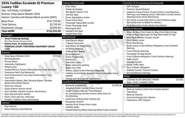 2026 Cadillac Escalade IQ Premium Luxury - Photo 30