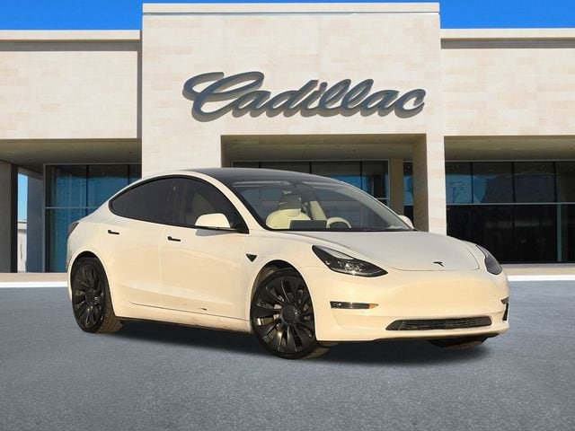Used 2022 Tesla Model 3 Long Range with VIN 5YJ3E1EBXNF151693 for sale in Frisco, TX