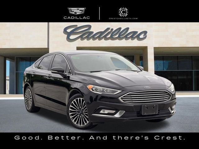 Used 2017 Ford Fusion Titanium with VIN 3FA6P0K99HR169744 for sale in Frisco, TX