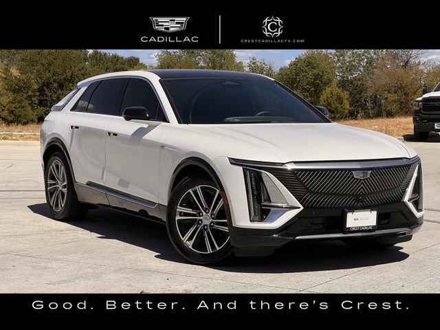 Crystal White Tricoat 2024 Cadillac LYRIQ SUV / Crossover All-Wheel Drive Automatic