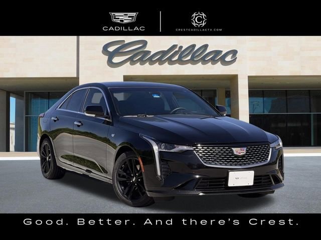 Black Raven 2023 Cadillac CT4 Luxury RWD Sedan Rear-Wheel Drive Automatic