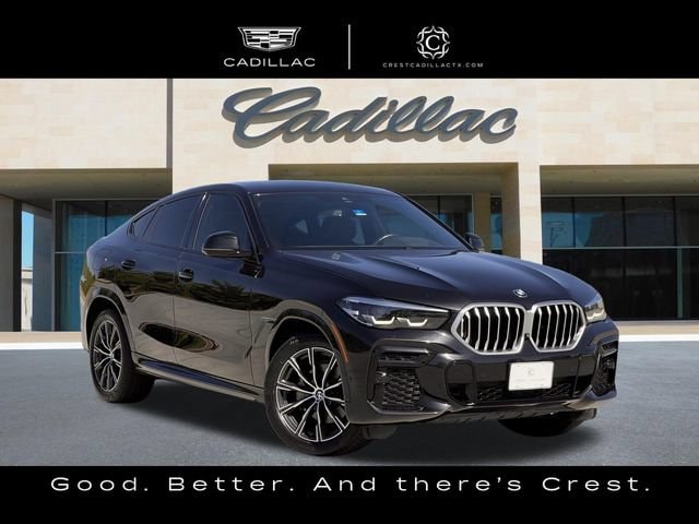 Black 2023 BMW X6 SUV / Crossover All-Wheel Drive Automatic