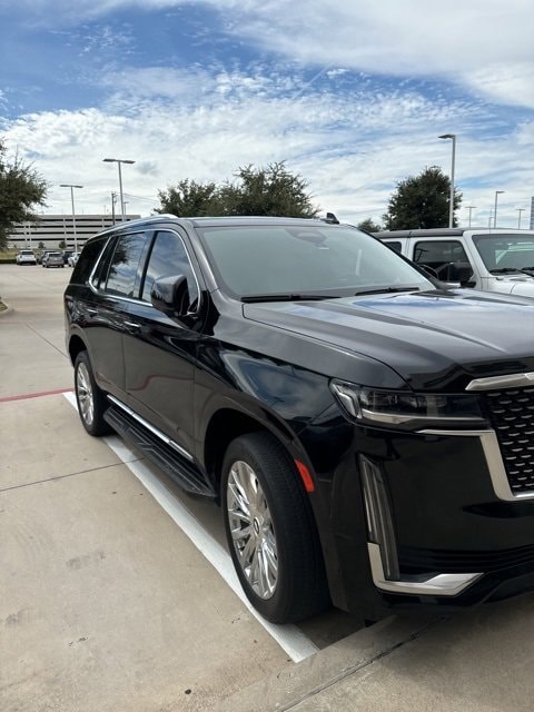 Used 2021 Cadillac Escalade Premium Luxury with VIN 1GYS3BKL8MR418059 for sale in Frisco, TX