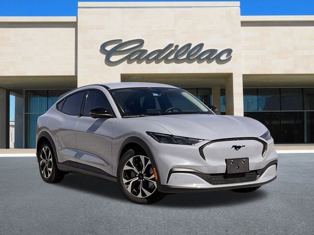 Used 2025 Ford Mustang Mach-E Select RWD with VIN 3FMTK1R46SMA14774 for sale in Frisco, TX