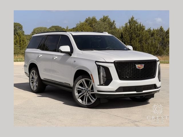 Vibrant White Tricoat 2026 Cadillac Escalade SUV / Crossover Four-Wheel Drive Automatic