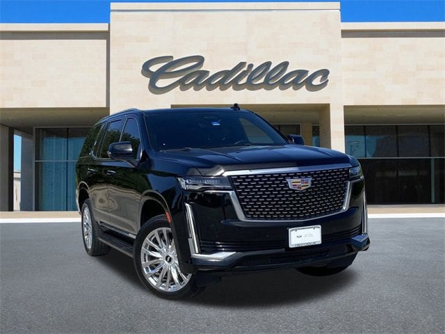 Certified 2022 Cadillac Escalade Premium Luxury with VIN 1GYS3BKL6NR281091 for sale in Frisco, TX