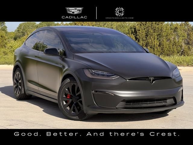 Black 2023 Tesla Model X Plaid AWD SUV / Crossover All-Wheel Drive Automatic