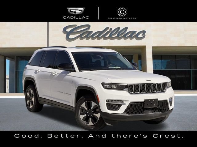 White 2023 Jeep Grand Cherokee 4xe SUV / Crossover Four-Wheel Drive Automatic