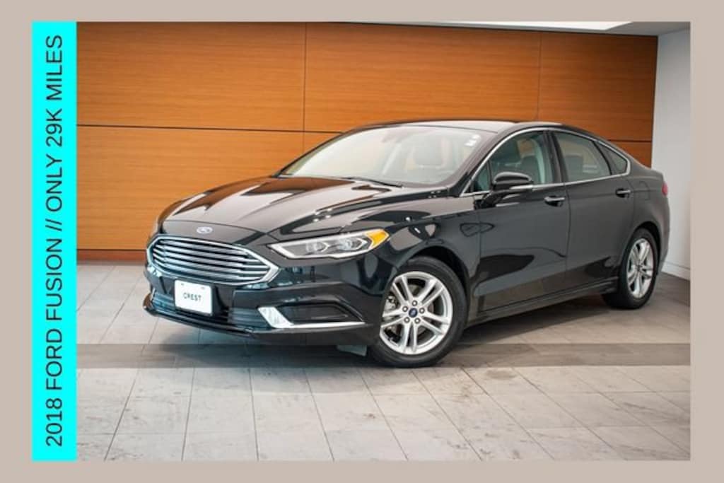 Used 2018 Ford Fusion SE