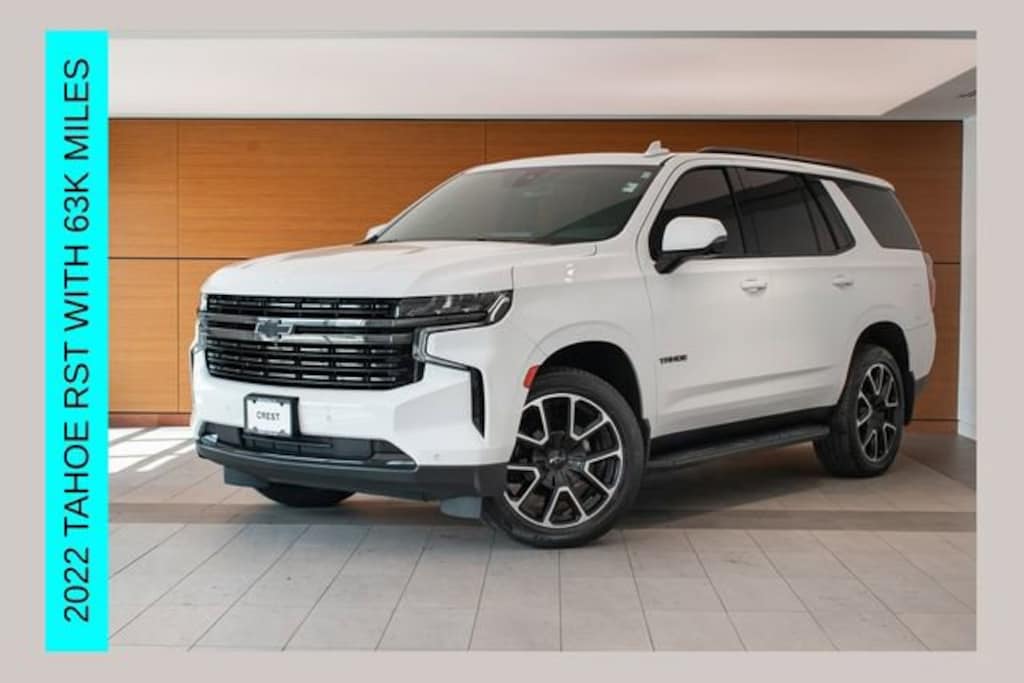 Used 2022 Chevrolet Tahoe RST SUV