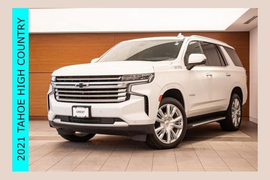Used 2021 Chevrolet Tahoe High Country SUV