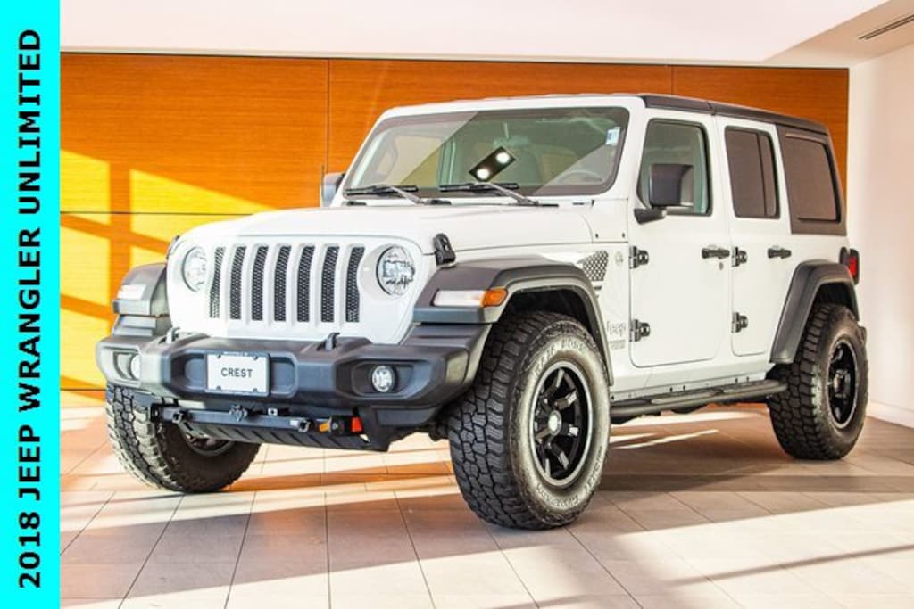 Used 2018 Jeep Wrangler Unlimited Sport S