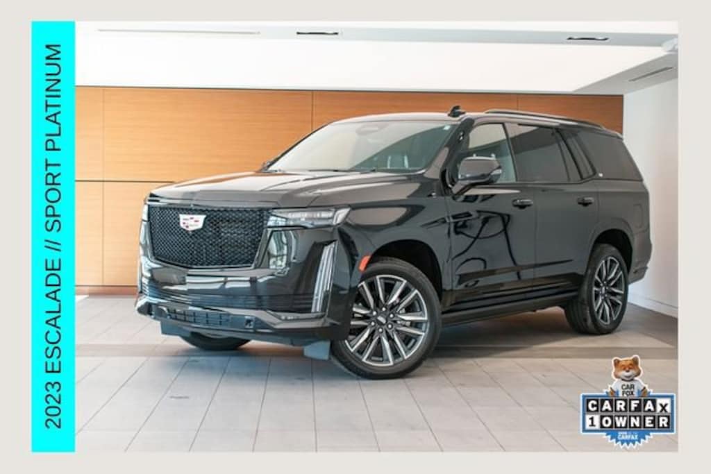 Certified 2023 CADILLAC Escalade Sport Platinum SUV