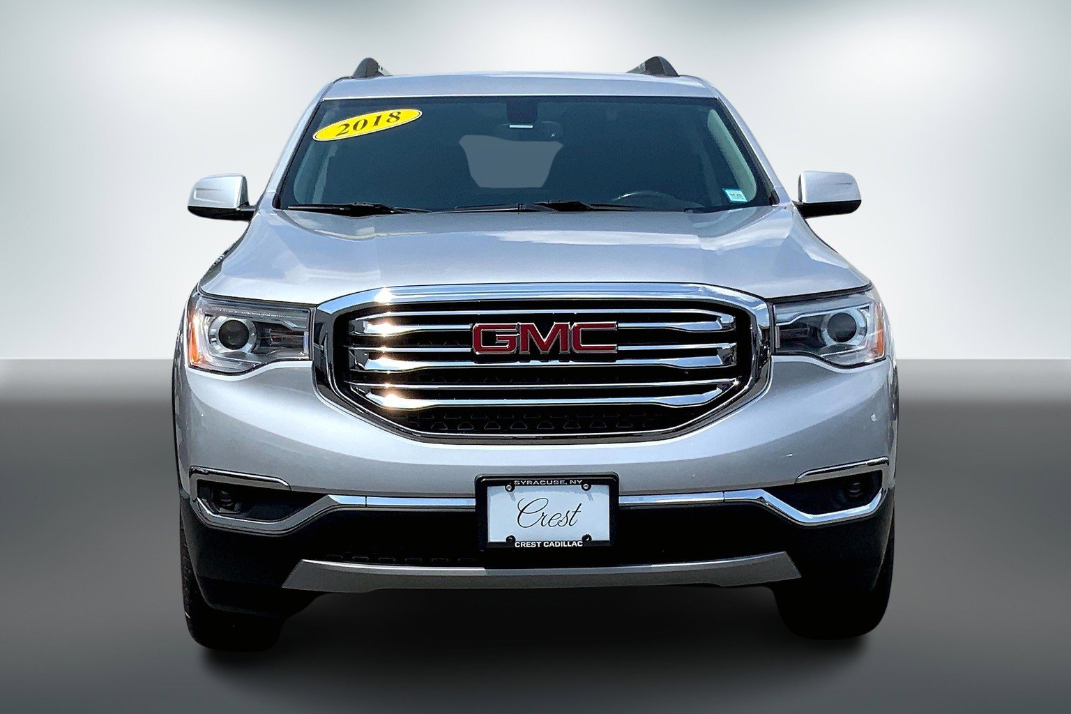 Used 2018 GMC Acadia SLT-1 with VIN 1GKKNULS8JZ244835 for sale in Syracuse, NY