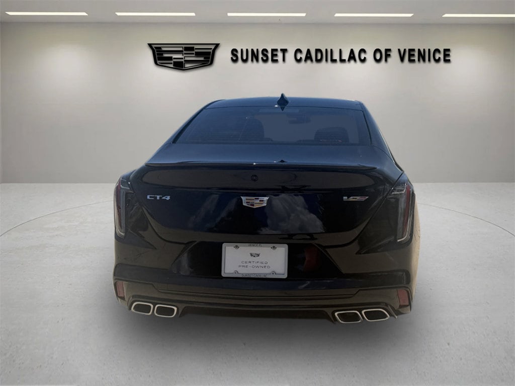 Certified 2025 CADILLAC CT4-V V-Series Sedan