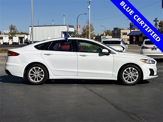 Certified 2020 Ford Fusion SE with VIN 3FA6P0HD1LR249690 for sale in Center Line, MI